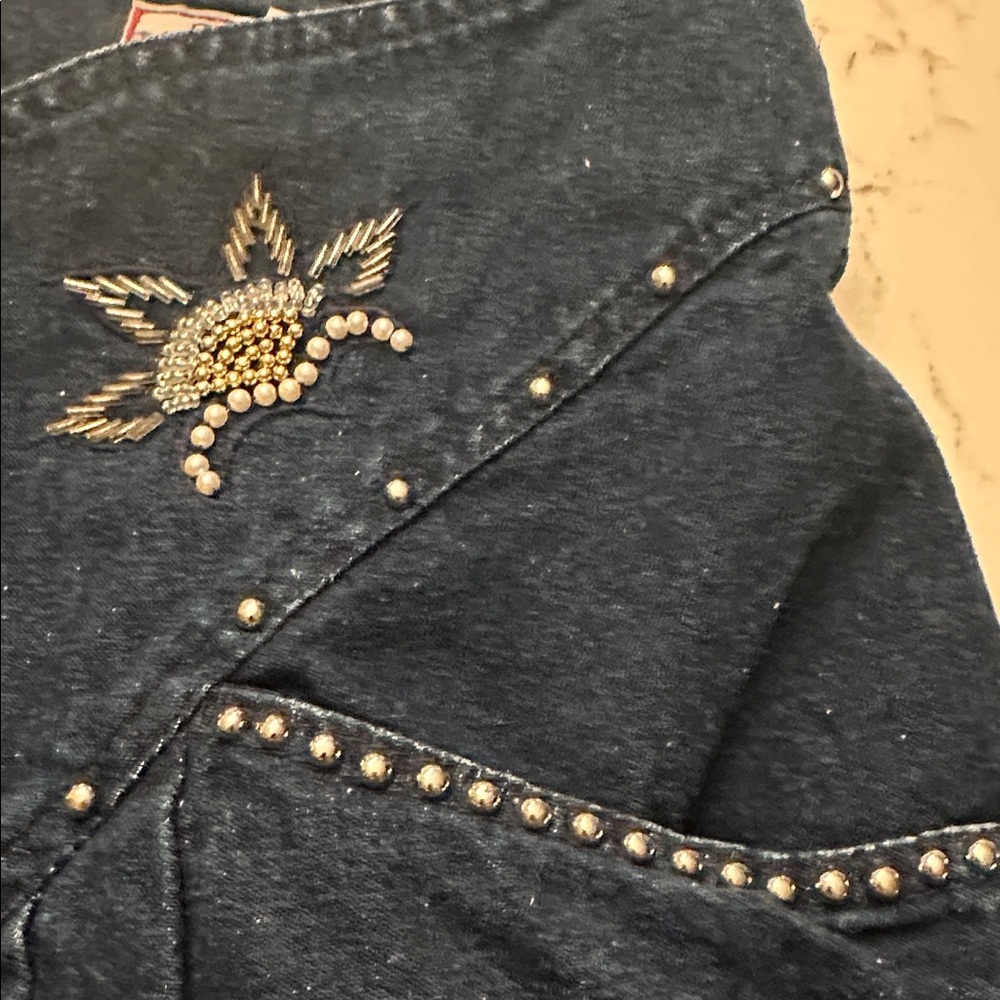 1980’s Bedazzled Denim - Picture 6 of 9